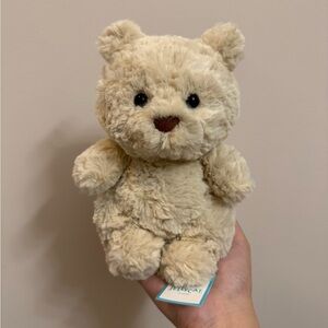 Jellycat Bartholomew Bear Junior - BNWT Limited Cute Face! Fast Shipping!